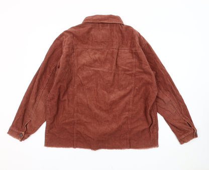 Primark Women’s Brown Corduroy Jacket Size 10