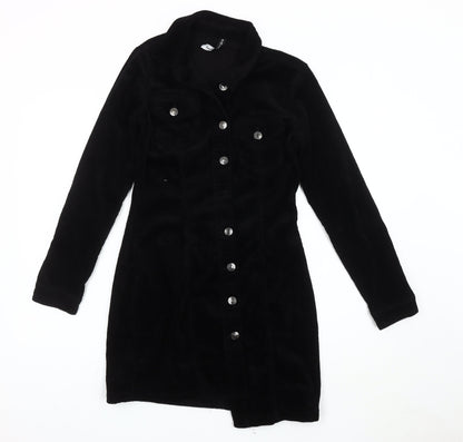 Denim Co Women's Black Corduroy Jacket Size 10