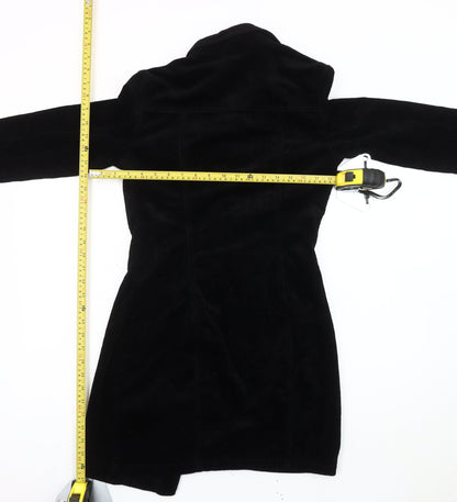 Denim Co Women's Black Corduroy Jacket Size 10