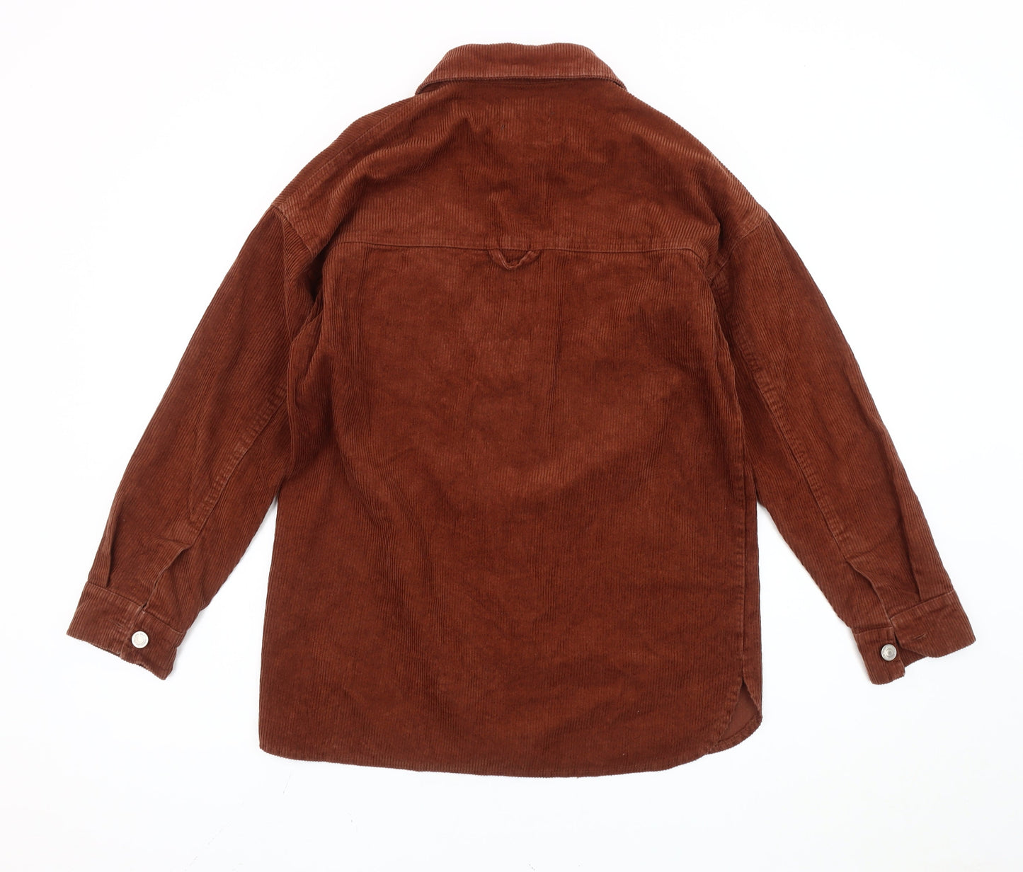 Denim Co Women's Brown Corduroy Jacket 2XS
