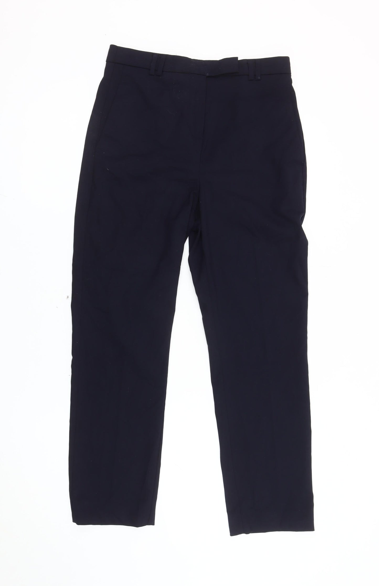 Womens UK Size 6R NEXT Regular Fit Casual Workwear Blue Trousers