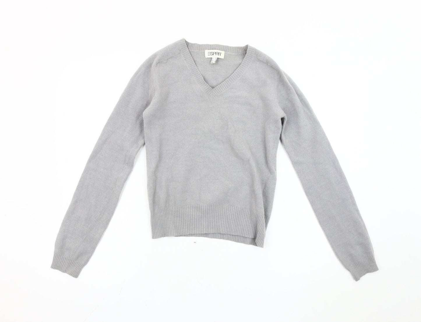 Womens UK Size M Esprit Grey Pullover Jumper