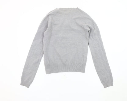 Womens UK Size M Esprit Grey Pullover Jumper