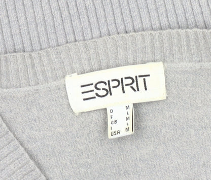 Womens UK Size M Esprit Grey Pullover Jumper