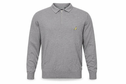 Mens UK Size XL Brave Soul Grey Full Zip Jumper