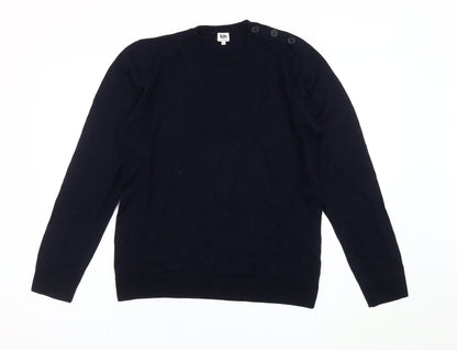 Unisex Adults UK Size L Kin by John Lewis Black Pullover Jumper