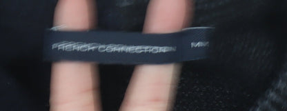 French Connection Men's Black Grey Pullover Jumper M