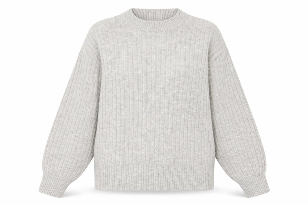 Womens UK Size XS H&M Beige Pullover Jumper