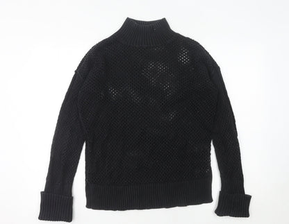 Womens UK Size 10 NEXT Black Pullover Jumper