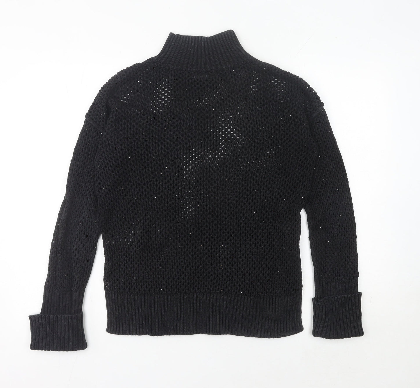 Womens UK Size 10 NEXT Black Pullover Jumper