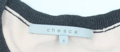 Chesca Women's Multicoloured Cardigan Size 4