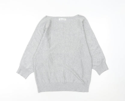 89th & Madison Women's Grey Pullover Jumper M