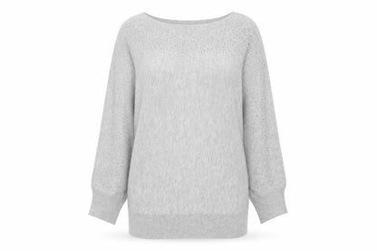 Womens UK Size M 89th & Madison Grey Pullover Jumper