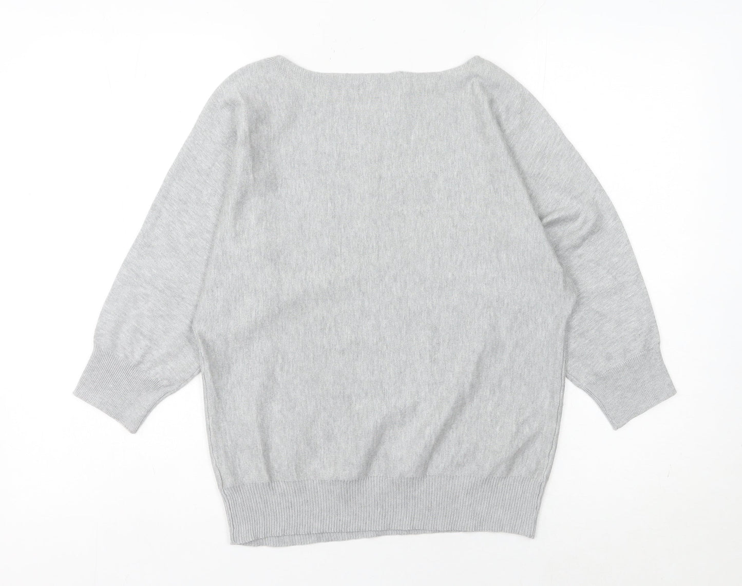 89th & Madison Women's Grey Pullover Jumper M