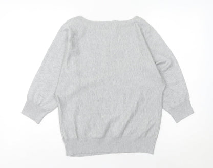 89th & Madison Women's Grey Pullover Jumper M
