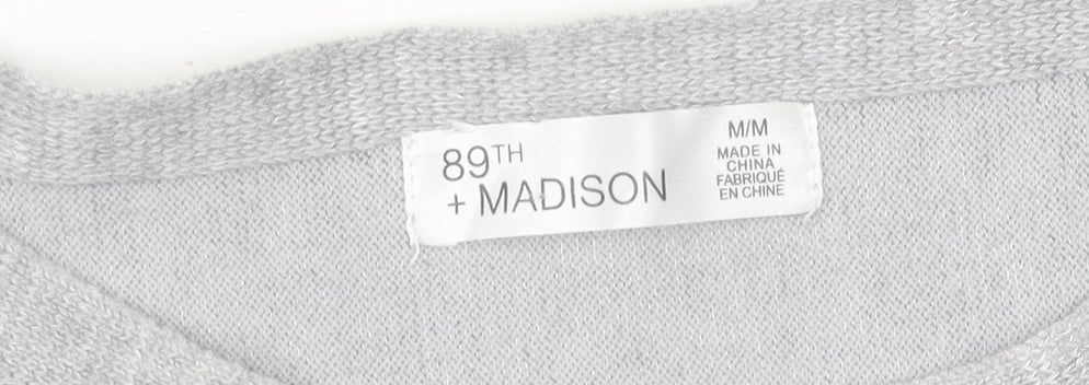 89th & Madison Women's Grey Pullover Jumper M
