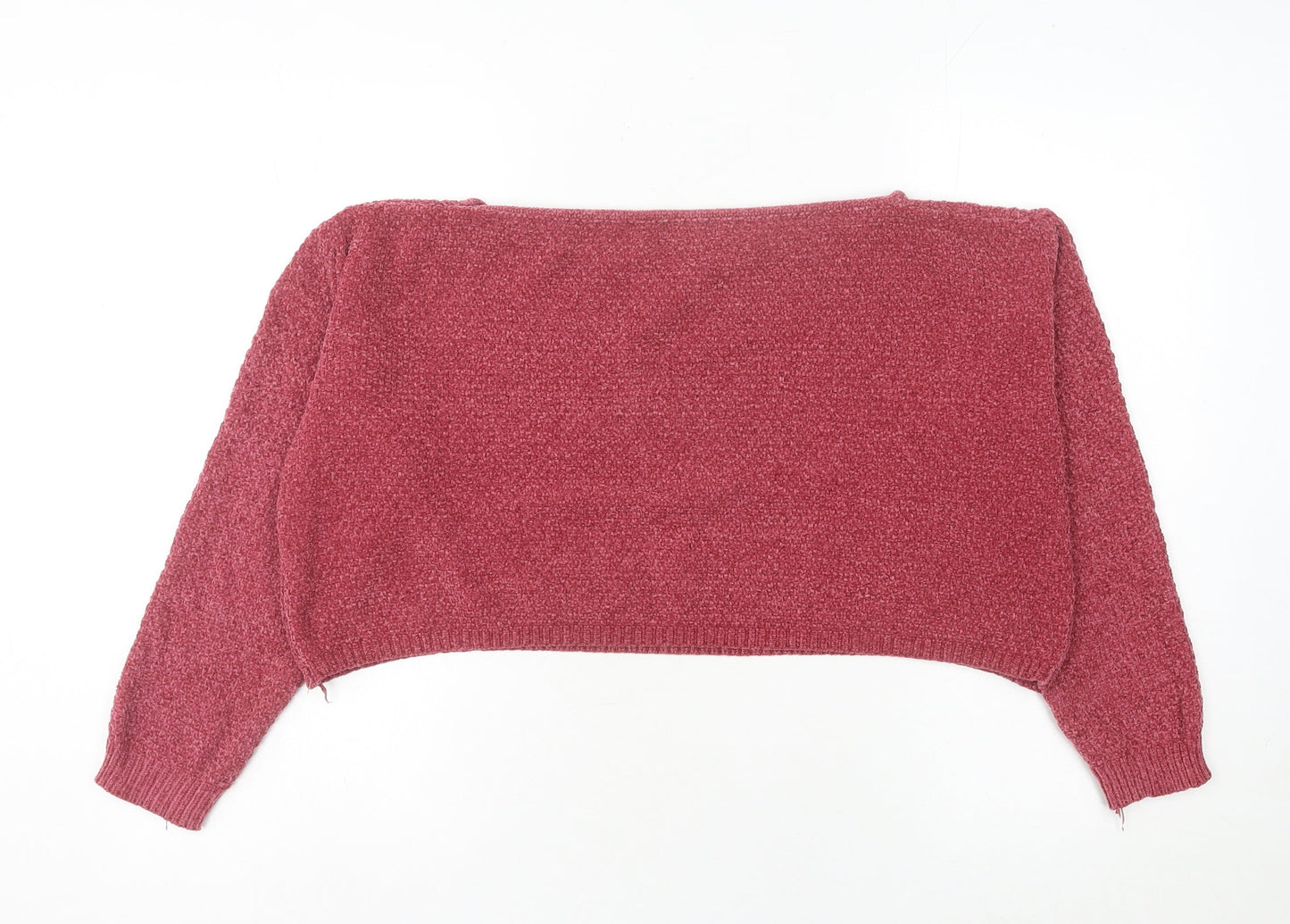 Womens UK Size M Nasty Gal Red Pullover Jumper
