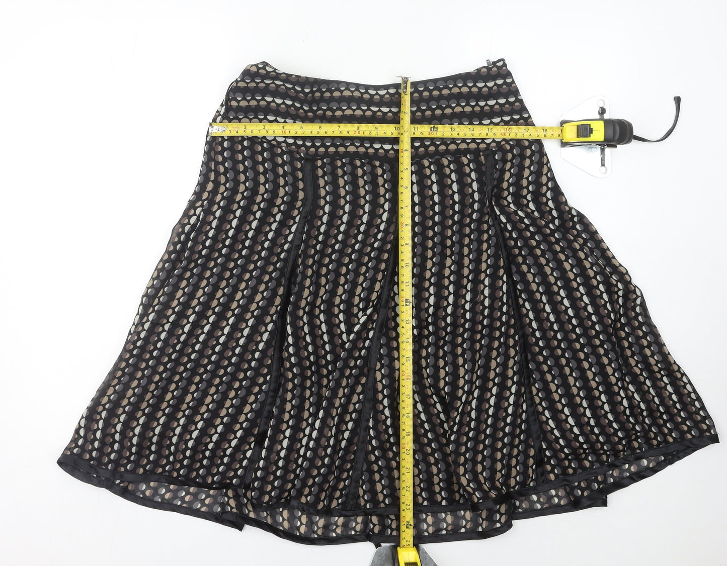 Next Women's Multicoloured A-Line Skirt, Size 12 Petite