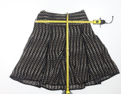 Next Women's Multicoloured A-Line Skirt, Size 12 Petite