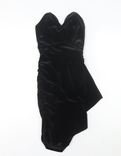 From The Offset Women's Black Strapless Dress - Size 6