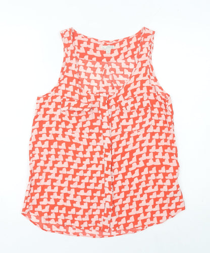 Gap Women's XS Multicoloured Geometric Print Tank