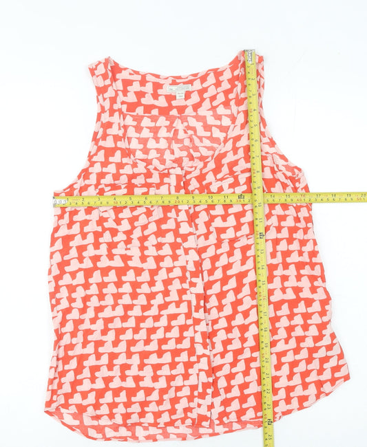 Gap Women's XS Multicoloured Geometric Print Tank