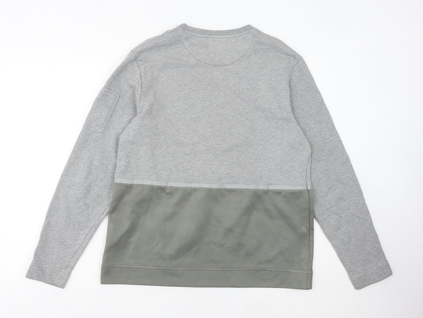 Mens UK Size XL Lyle & Scott Grey Pullover Sweatshirt