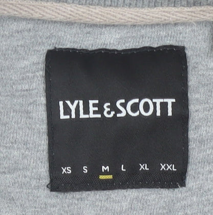 Mens UK Size XL Lyle & Scott Grey Pullover Sweatshirt