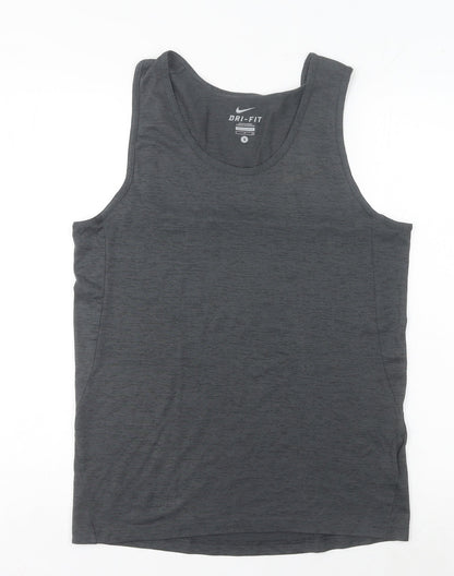 Nike Men's Grey Tank Top Activewear S - Gym & Training