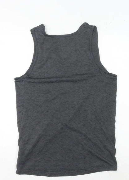 Nike Men's Grey Tank Top Activewear S - Gym & Training