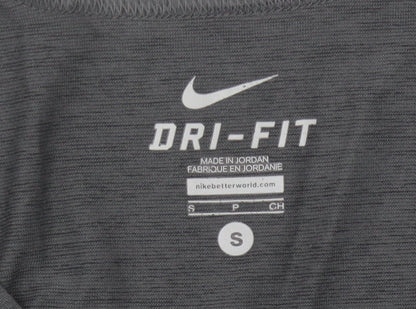 Nike Men's Grey Tank Top Activewear S - Gym & Training