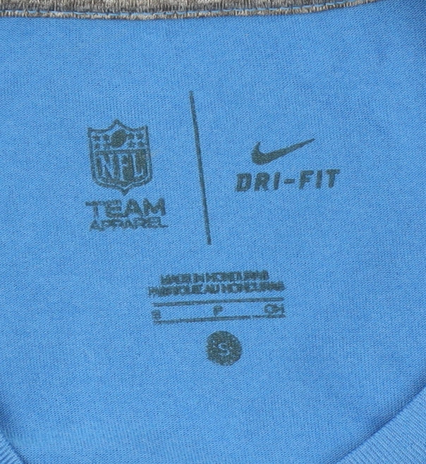 Nike Men's Blue Sports T-Shirt Small