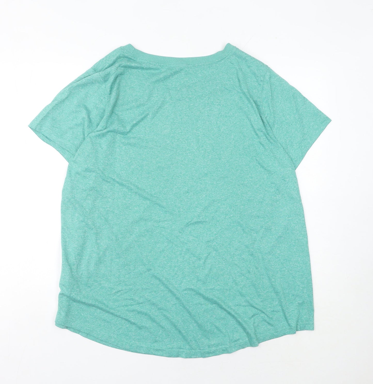 Nike Men's Green Crew Neck 2XL Regular Fit T-Shirt