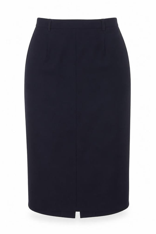 Jaeger Women’s Black Midi Wool Pencil Skirt Size 12