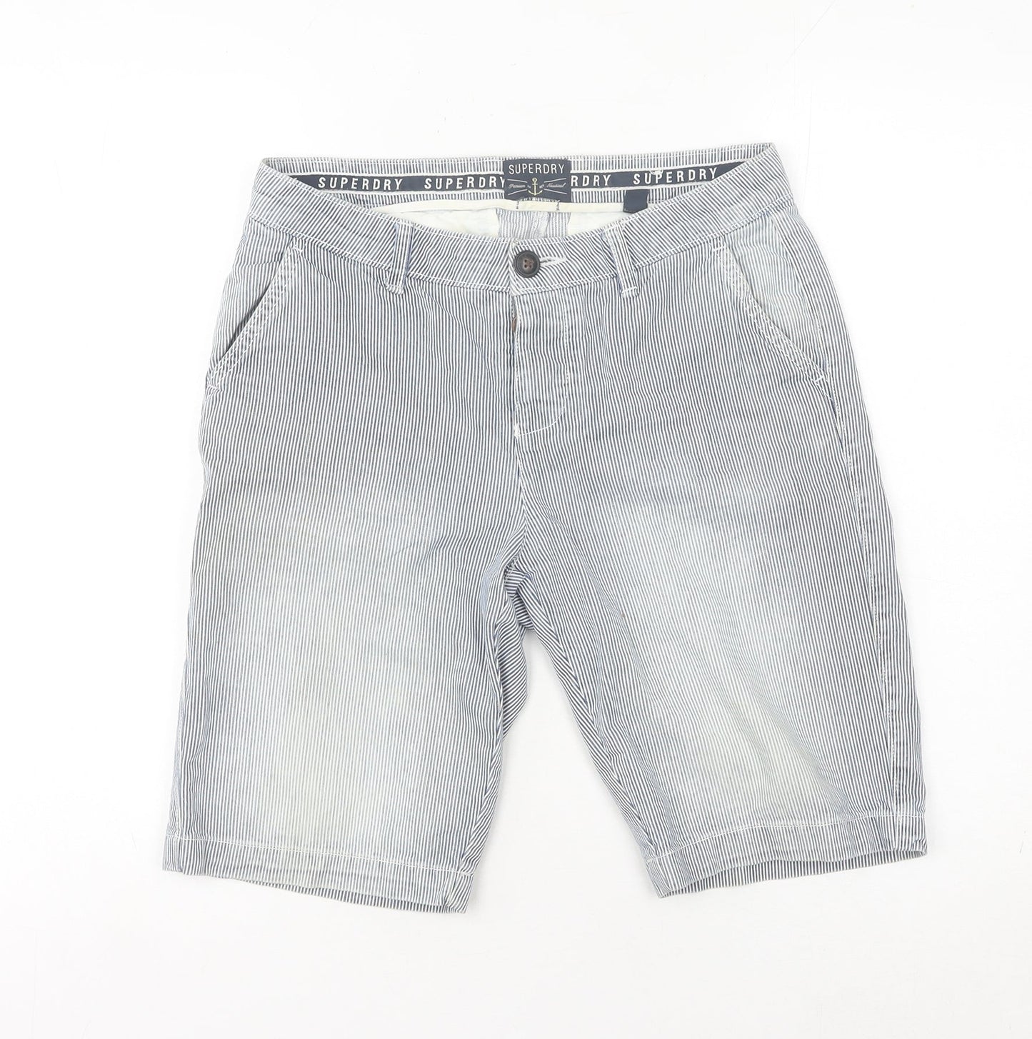 Superdry Women's XS White Chino Shorts