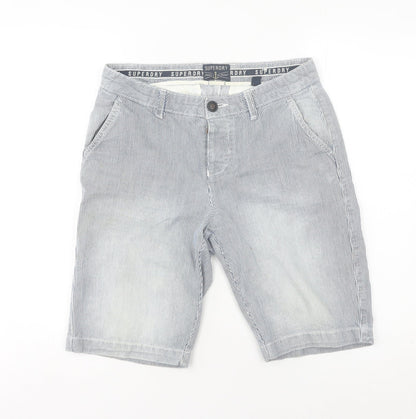 Superdry Women's XS White Chino Shorts