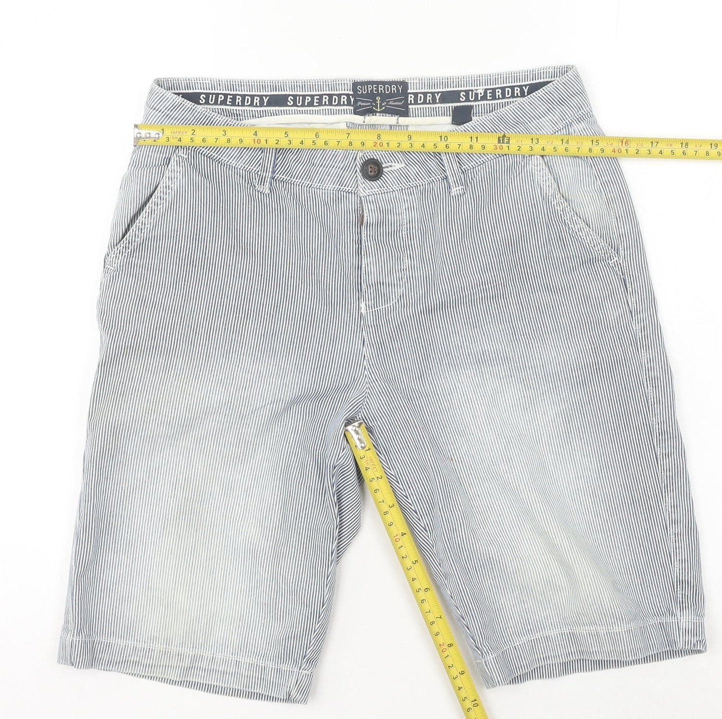 Superdry Women's XS White Chino Shorts