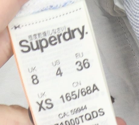 Superdry Women's XS White Chino Shorts
