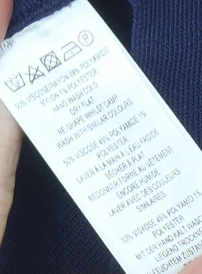 French Connection Women's Blue A-Line Dress 12