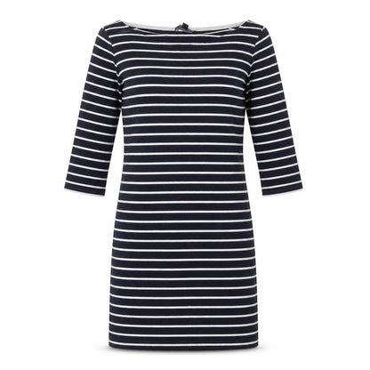 French Connection Women's Black Striped Shift Dress