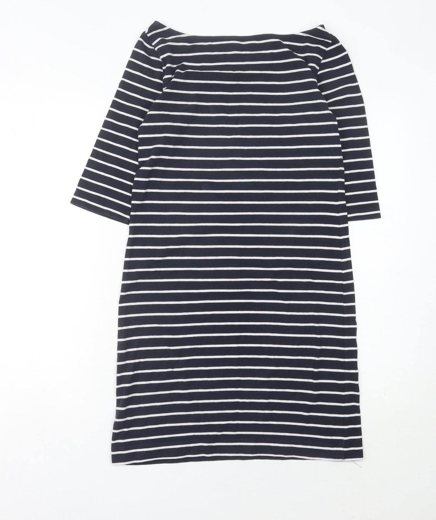 French Connection Women's Black Striped Shift Dress
