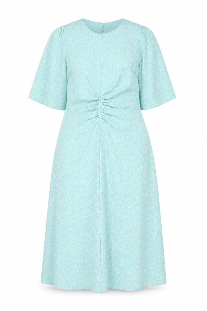 Marks and Spencer Women's Green Dress - Size 18