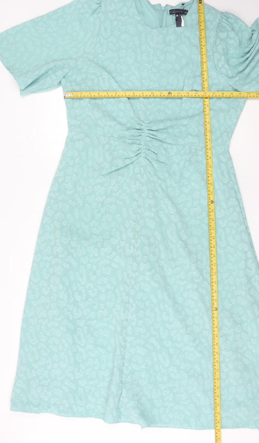 Marks and Spencer Women's Green Dress - Size 18