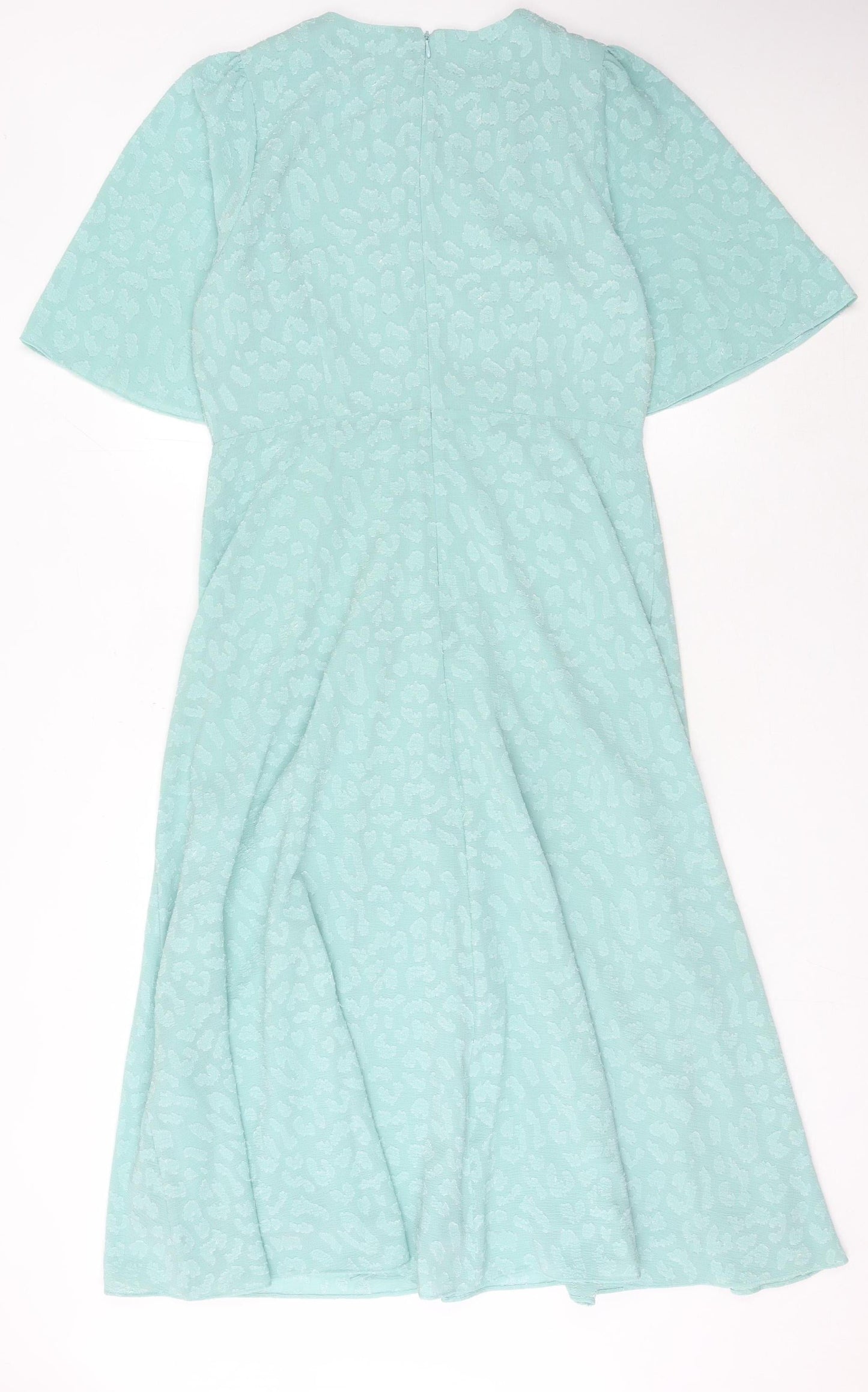 Marks and Spencer Women's Blue Animal Print Dress