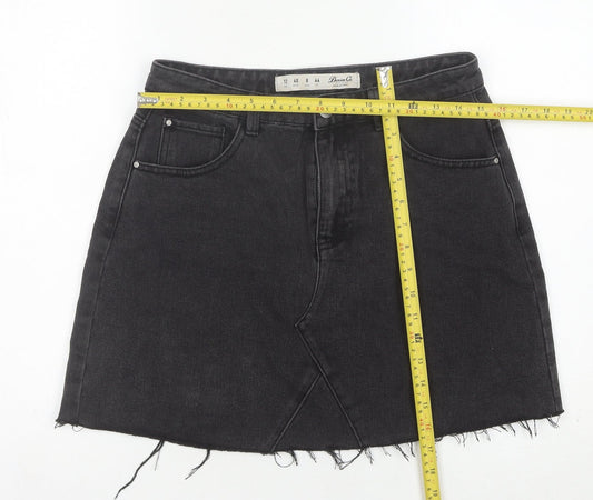 Womens UK Size 12 Denim Co A-Line Denim Skirt
