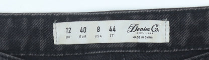 Womens UK Size 12 Denim Co A-Line Denim Skirt