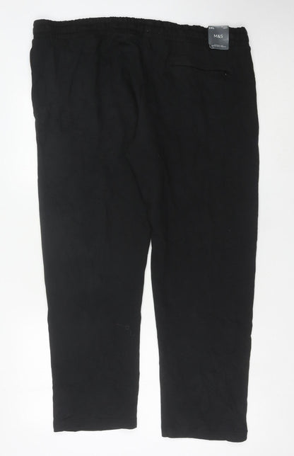 Marks and Spencer Men's Black 3XL Jogger