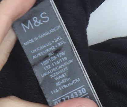 Marks and Spencer Men's Black 3XL Jogger