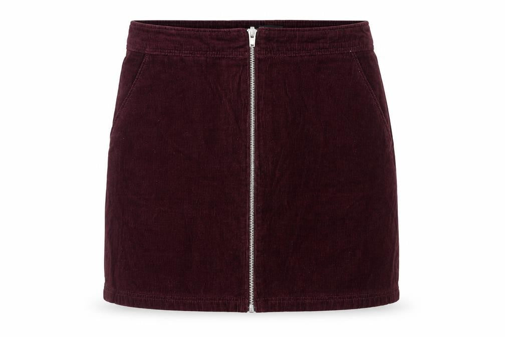 Womens UK Size 10 New Look Straight & Pencil Corduroy Skirt