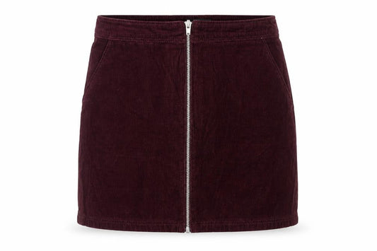 Womens UK Size 10 New Look Straight & Pencil Corduroy Skirt